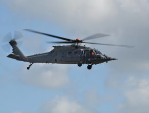 gray air force helicopter