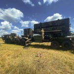 Patriot missile defense battery