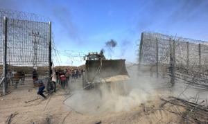 Infiltration of Israeli border on Oct. 7, 2023.